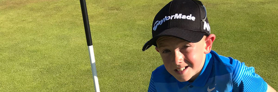 Conor makes history with U.S. Kids North Ireland Tour's first hole in one
