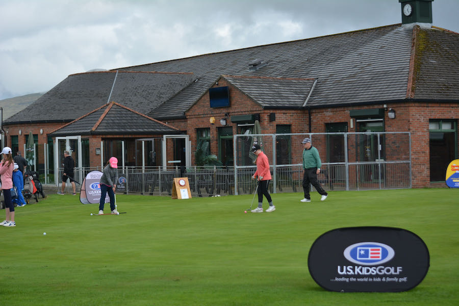 Photos from the US Kids 2021 North of Ireland Fall Tour - Foyle Golf Centre