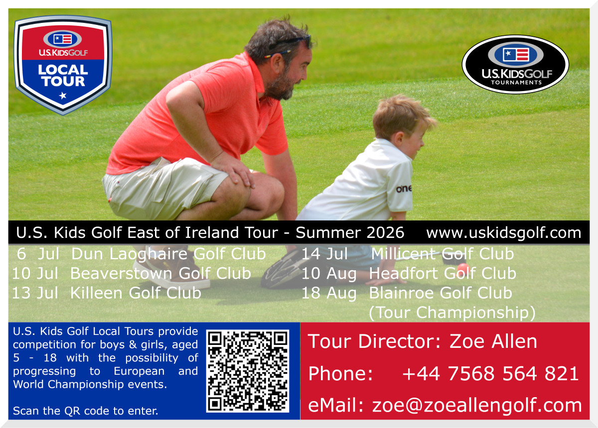 U.S. Kids Golf East of Ireland Summer Tour 2026 Poster #3