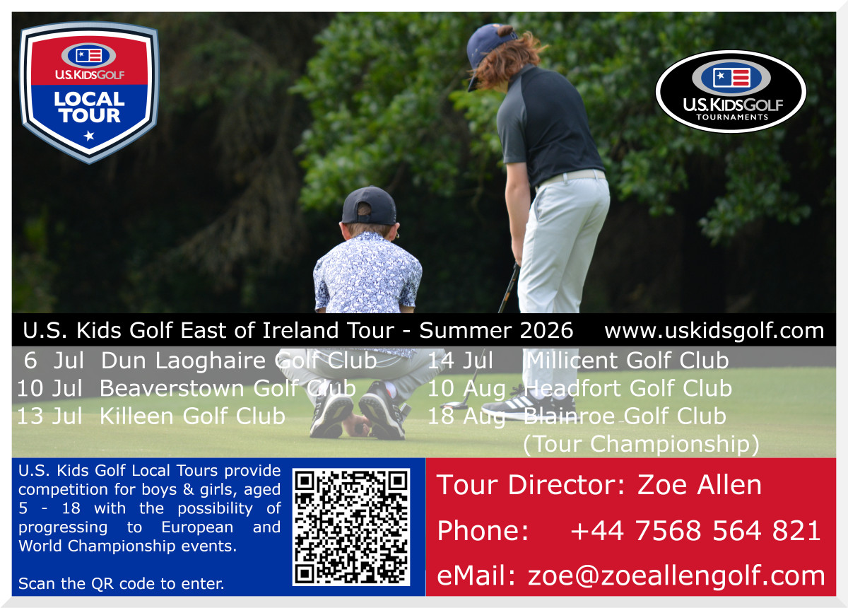 U.S. Kids Golf East of Ireland Summer Tour 2026 Poster #4