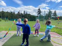 Minion Golf is designed for kids aged 3-4 years old